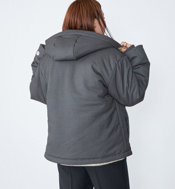 SHIPS「【WEB限定】SHIPS: 中綿 ウールブレンド パデッド フード ジャケット」|その他|