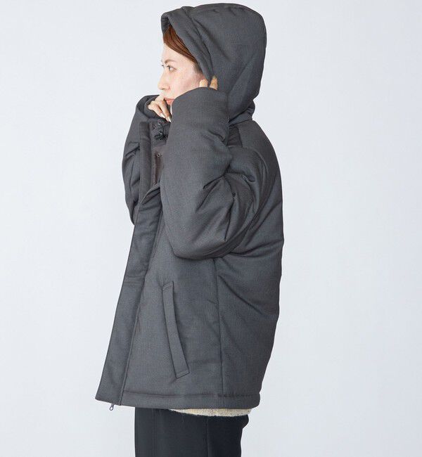 SHIPS「【WEB限定】SHIPS: 中綿 ウールブレンド パデッド フード ジャケット」|その他|