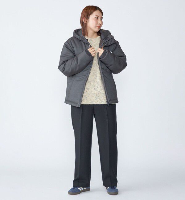 SHIPS「【WEB限定】SHIPS: 中綿 ウールブレンド パデッド フード ジャケット」|その他|