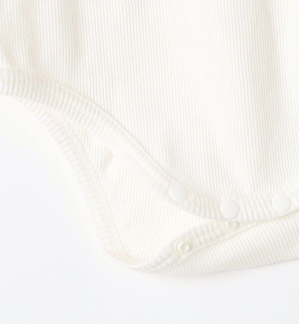 SHIPS KIDS「SHIPS KIDS:70～80cm / コーデュロイ ジャンスカ&times; テレコ ロンパース セット」|ロンパース|