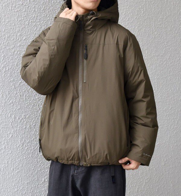 SHIPS any「SHIPS any:〈撥水/防風等〉多機能 ダウン フード ブルゾン 25AW◇」|ダウン|オリーブ