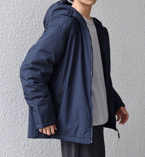 SHIPS any「SHIPS any:〈撥水/防風等〉多機能 ダウン フード ブルゾン 25AW◇」|ダウン|