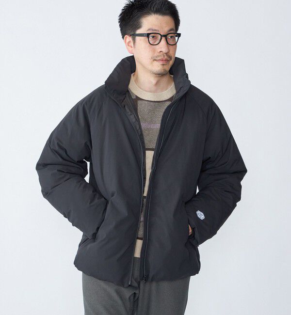 SHIPS「SHIPS: パデッド スタンドカラー ジャケット」|その他|ブラック
