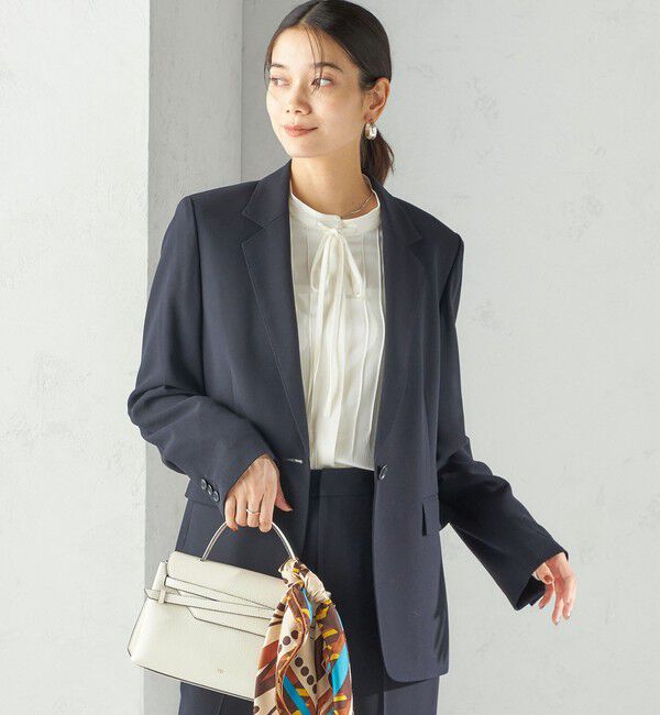 SHIPS for women「ウーステッド テーラード ジャケット（セットアップ対応）」|テーラードジャケット|