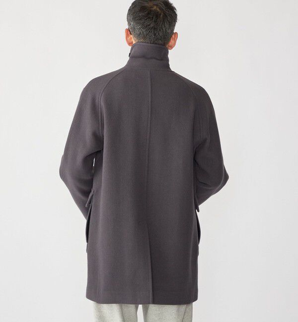 SHIPS「SHIPS: S140 ウールシルク ステンカラー コート」|ステンカラーコート|