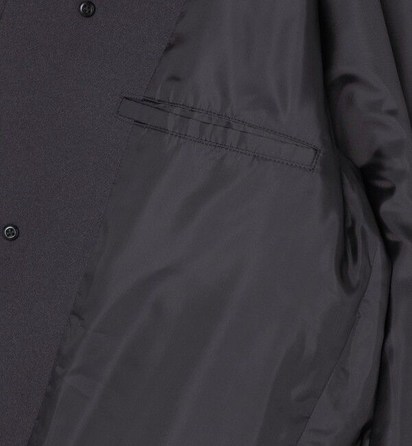 SHIPS「SHIPS: S140 ウールシルク ステンカラー コート」|ステンカラーコート|