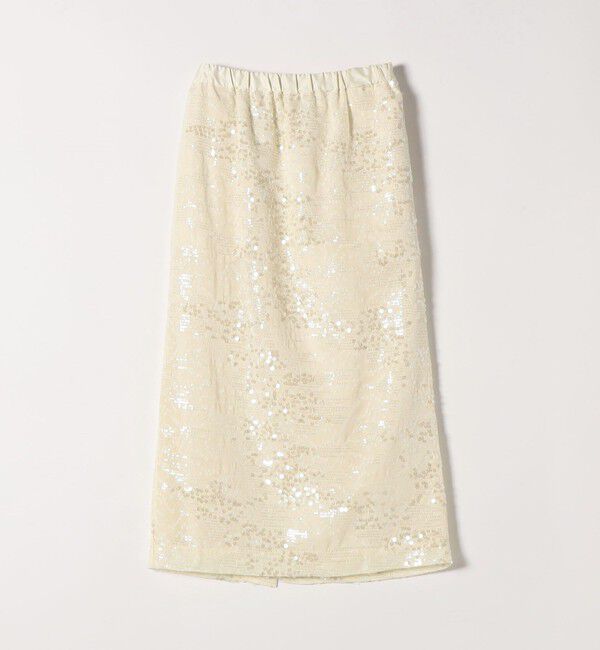 SHIPS any「SHIPS any: スパンコール ジャカード Iライン イージー スカート」|スカート|