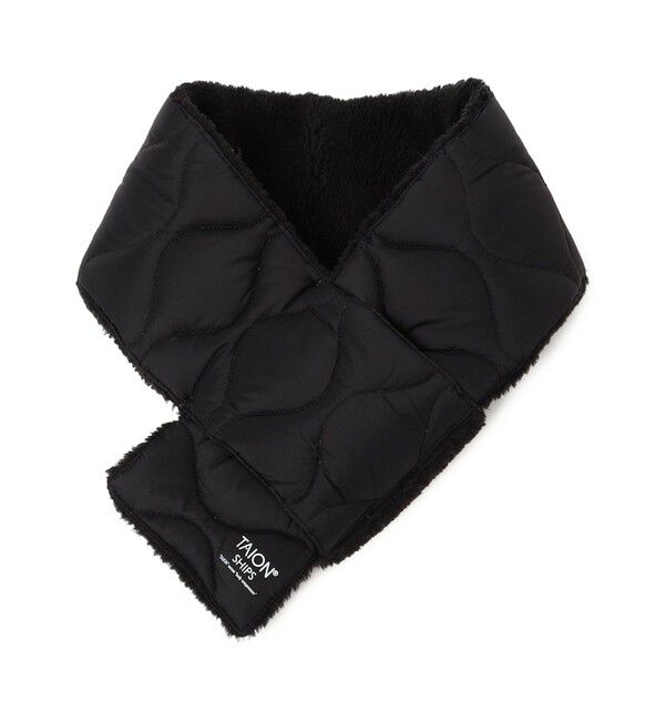 SHIPS for women「【SHIPS別注】TAION:〈手洗い可能〉細幅 リバー ダウン マフラー」|マフラー|