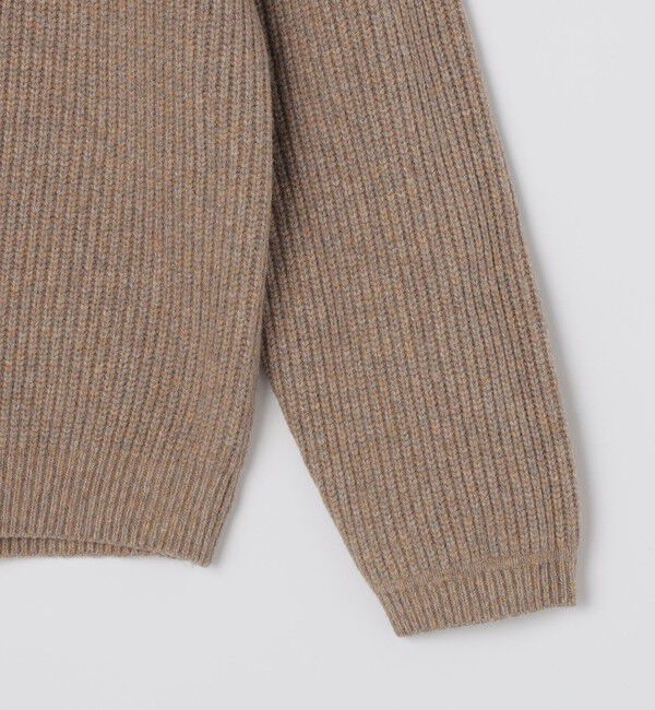 SHIPS「SHIPS: 〈手洗い可能〉7ゲージ ブラッシュド クルーネック プルオーバー」|ニット・セーター|