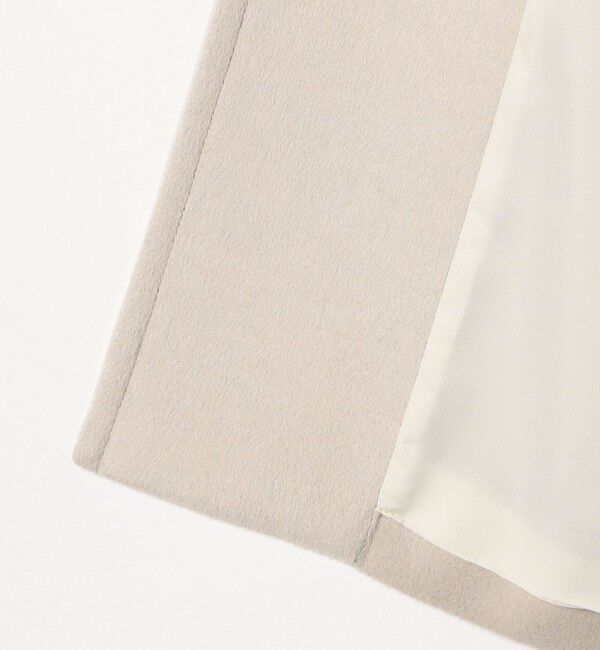 quaranciel「quaranciel: PURE WOOL スタンド & ステンカラー ロング コート」|ステンカラーコート|