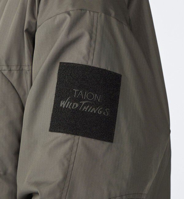 SHIPS「【SHIPS別注】WILDTHINGS&times;TAION:  ショート モンスター パーカ」|ダウン|