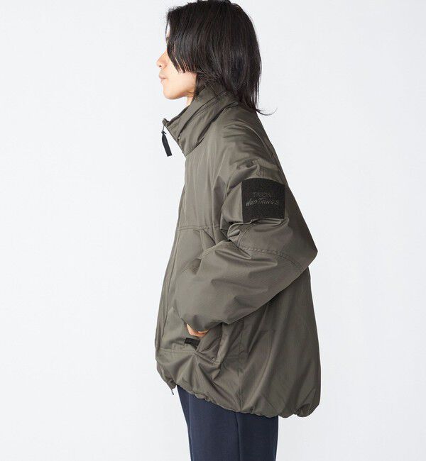 SHIPS「【SHIPS別注】WILDTHINGS&times;TAION:  ショート モンスター パーカ」|ダウン|