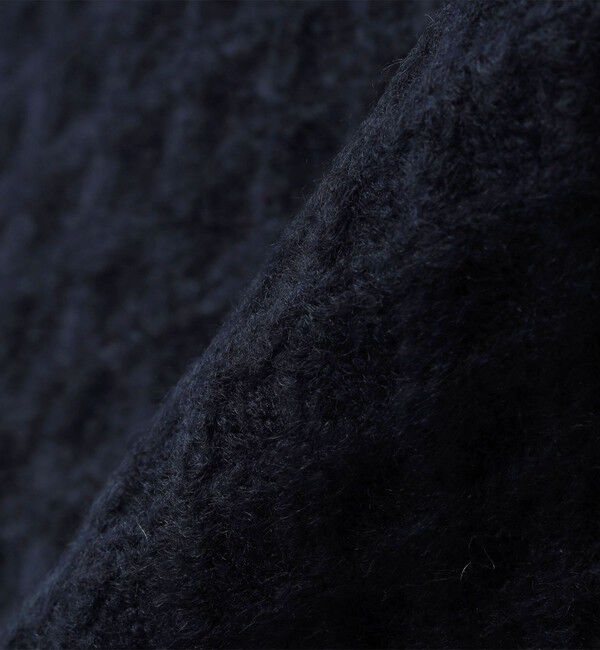 SHIPS「SHIPS: 〈手洗い可能〉シャギー レイヤード カーディガン」|カーディガン|