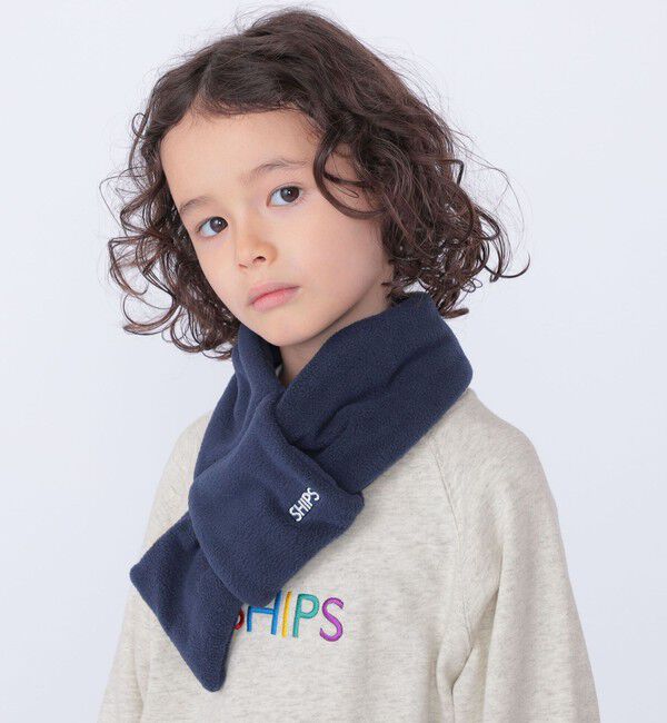 SHIPS KIDS「SHIPS KIDS:フリース マフラー」|マフラー|