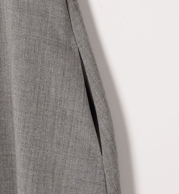 SHIPS any「SHIPS any: ウーステッド パイピング ボタン ロングスリーブ フレア ワンピース」|ワンピース|