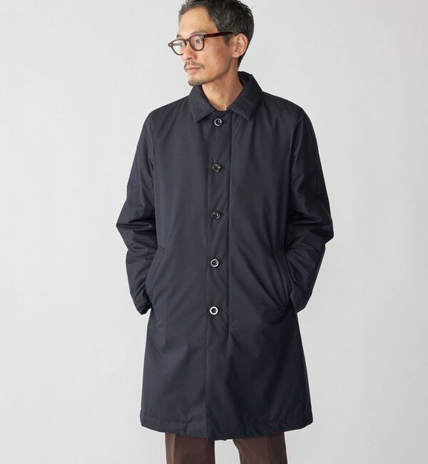 SHIPS「SHIPS: テクニカル カーコート」|ステンカラーコート|