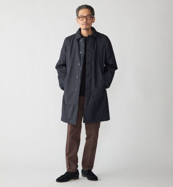 SHIPS「SHIPS: テクニカル カーコート」|ステンカラーコート|