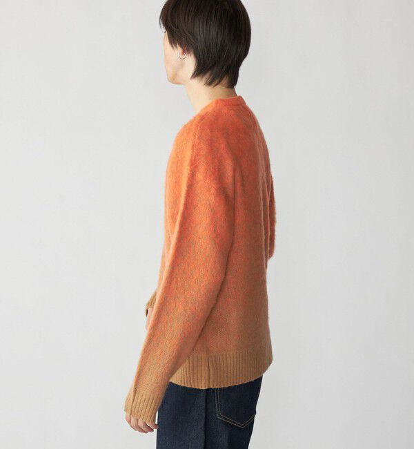 SHIPS「City Ambient Products: グラデーション シャギー クルーネック ニット」|ニット・セーター|