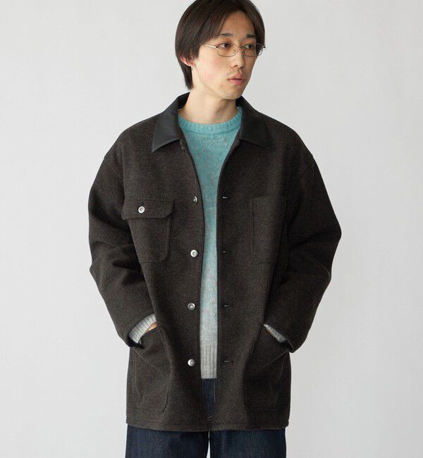 SHIPS「City Ambient Products: グラデーション シャギー クルーネック ニット」|ニット・セーター|