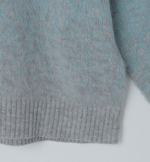 SHIPS「City Ambient Products: グラデーション シャギー クルーネック ニット」|ニット・セーター|