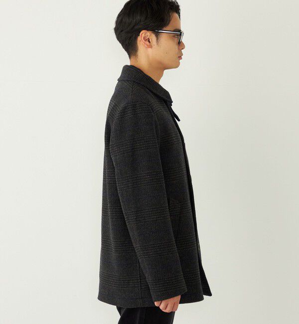 SHIPS Colors 「SHIPS Colors:ホロウ ウール シングルピーコート」|ピーコート|