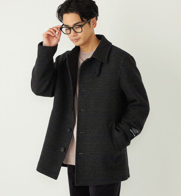 SHIPS Colors 「SHIPS Colors:ホロウ ウール シングルピーコート」|ピーコート|