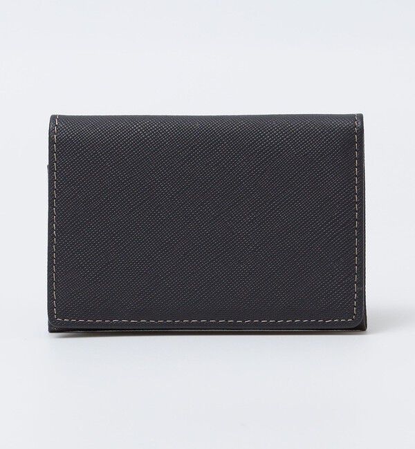 SHIPS Colors 「SHIPS Colors: レザー カードケース 2 (名刺入れ)」|名刺入れ・カードケース|ネイビー