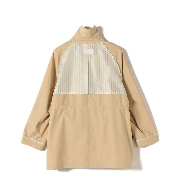 SHIPS for women「〈撥水加工〉バック ギャザー ドロスト ミディ丈 トレンチ コート」|トレンチコート|