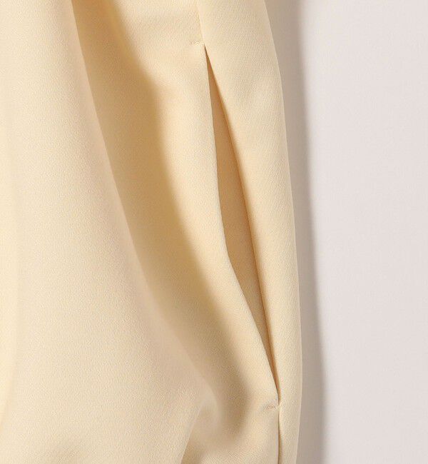 SHIPS any「SHIPS any:〈洗濯機可能〉ジャージー ギャザー コンパクト ブルゾン」|ブルゾン・スタジャン|