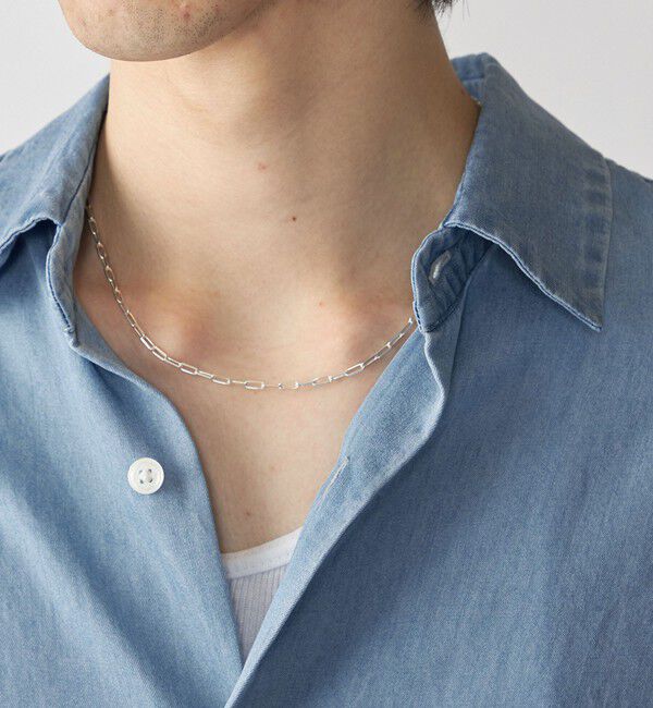 SHIPS「City Ambient Products: SILVER925 LONG CABLE CHAIN NECKLACE」|ネックレス|