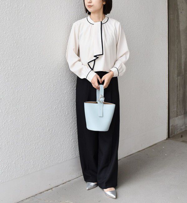 SHIPS Colors 「SHIPS Colors:ニュアンスバックル ミニ バケット◇」|ハンドバッグ|