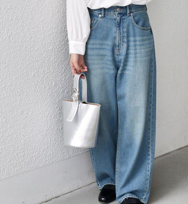 SHIPS Colors 「SHIPS Colors:ニュアンスバックル ミニ バケット◇」|ハンドバッグ|