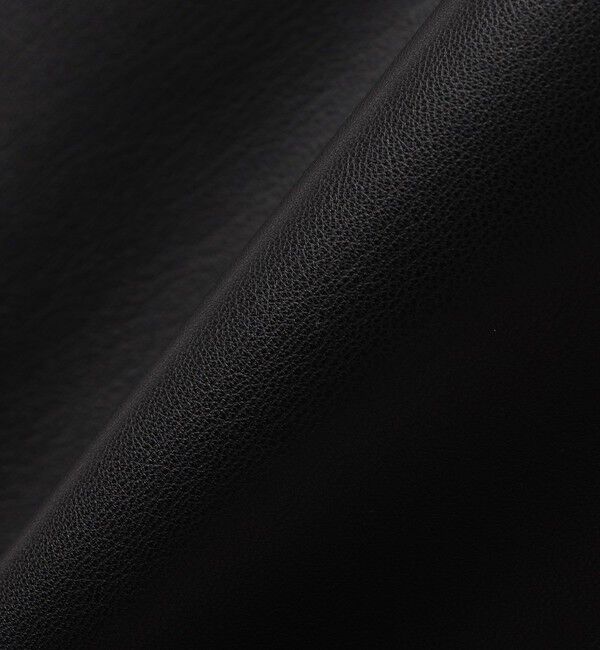 SHIPS for women「〈手洗い可能〉合成皮革 ウエスト ゴム スカート」|スカート|