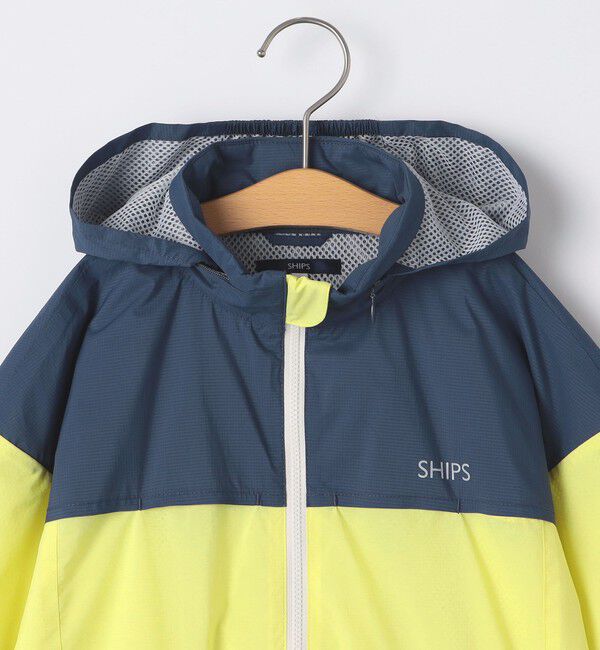 SHIPS KIDS「SHIPS KIDS:140～160cm /〈撥水/洗濯機可能〉ジップアップ パーカ」|ブルゾン・スタジャン|