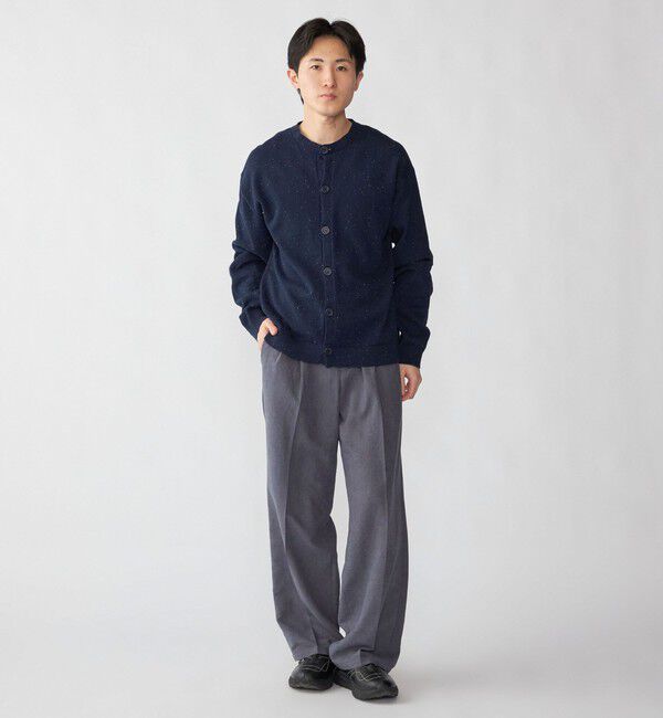 SHIPS「City Ambient Products: ドレープ 2タック ワイド スラックス」|スラックス|