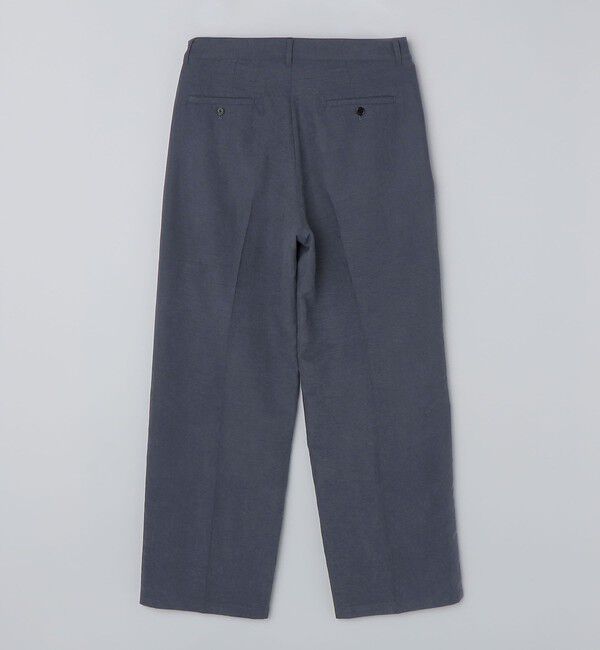 SHIPS「City Ambient Products: ドレープ 2タック ワイド スラックス」|スラックス|