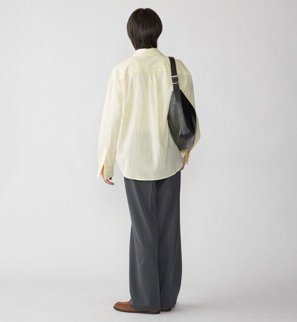 SHIPS「City Ambient Products: 2タック ワイド スラックス」|スラックス|