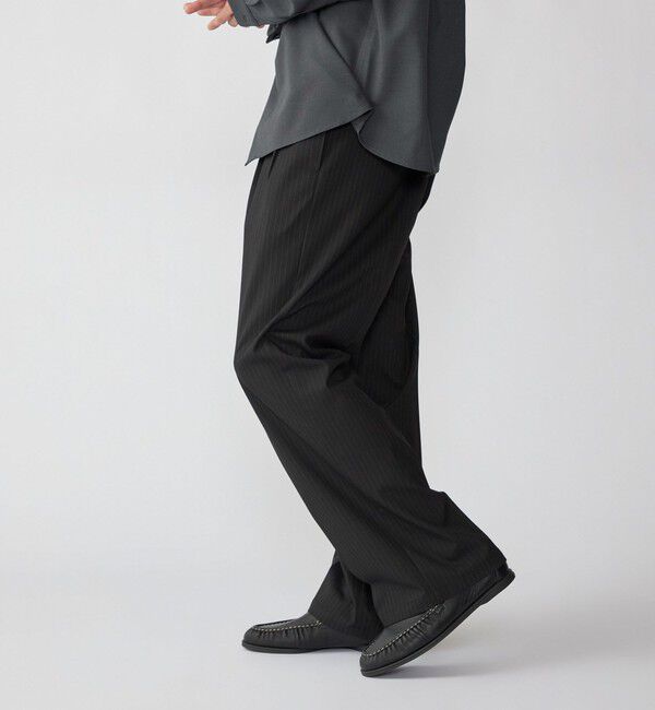 SHIPS「City Ambient Products: 2タック ワイド スラックス」|スラックス|