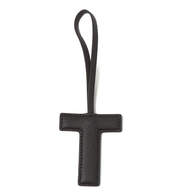 SHIPS for women「《追加予約》【WEB限定】George Cinq:イニシャル チャーム（ブラック）」|チャーム・キーホルダー|