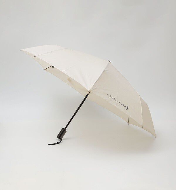 SHIPS「MACKINTOSH: AYR ソリッド 折り畳み傘」|傘|オフホワイト