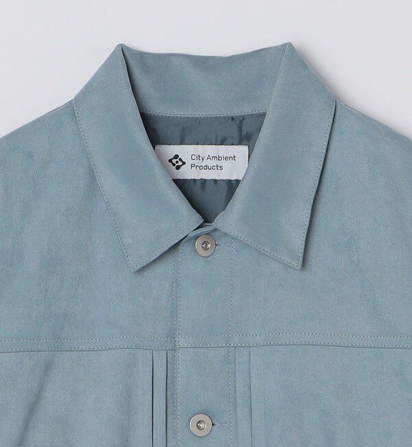 SHIPS「City Ambient Products: テック フェイクスエード(ポリエステル) G-JACKET」|その他|