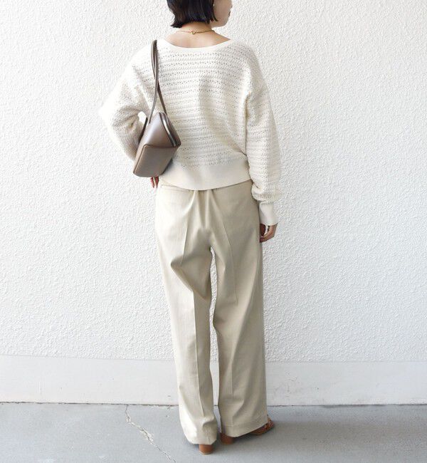 SHIPS for women「〈手洗い可能〉柄編み 2WAY カーディガン」|カーディガン|