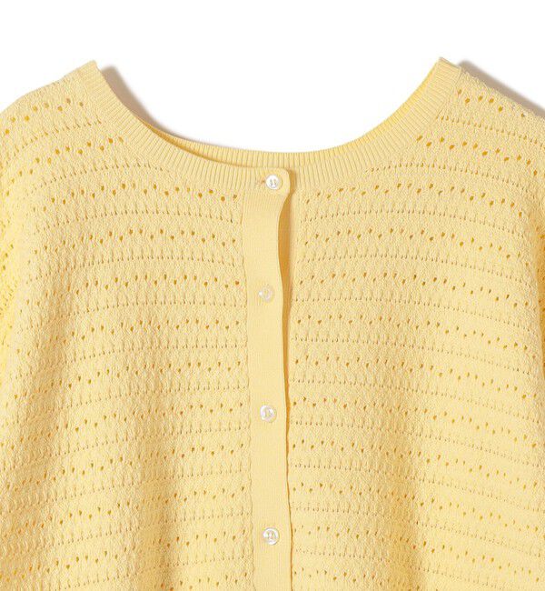 SHIPS for women「〈手洗い可能〉柄編み 2WAY カーディガン」|カーディガン|