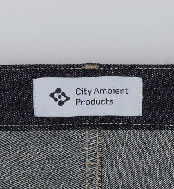 SHIPS「City Ambient Products: ワイド ストレート デニム」|デニム|