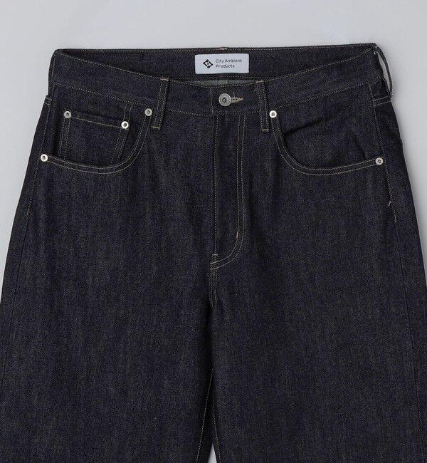 SHIPS「City Ambient Products: ワイド ストレート デニム」|デニム|