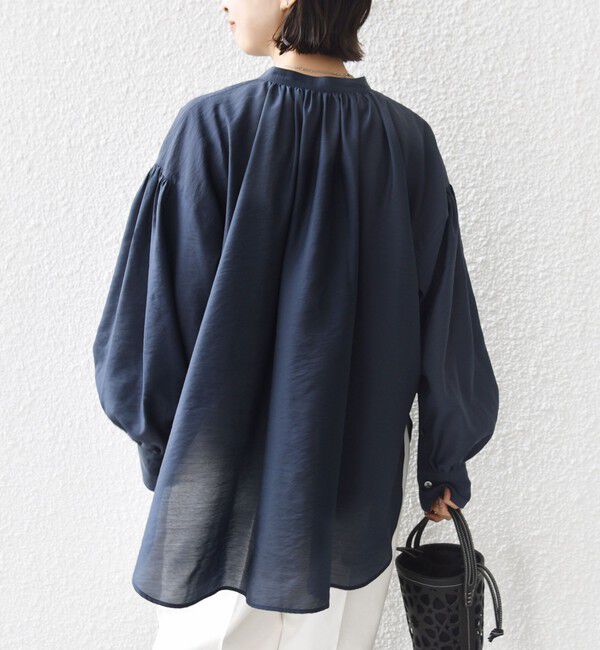 SHIPS for women「〈手洗い可能〉シアー タンブラー ポケット デザイン シャツ」|シャツ・ブラウス|