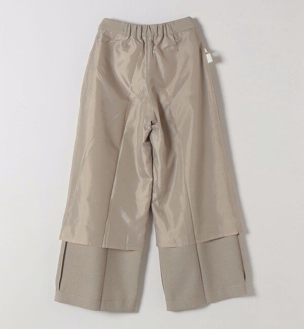 SHIPS any「SHIPS any:〈洗濯機可能〉シャーク タック ワイド パンツ」|その他|