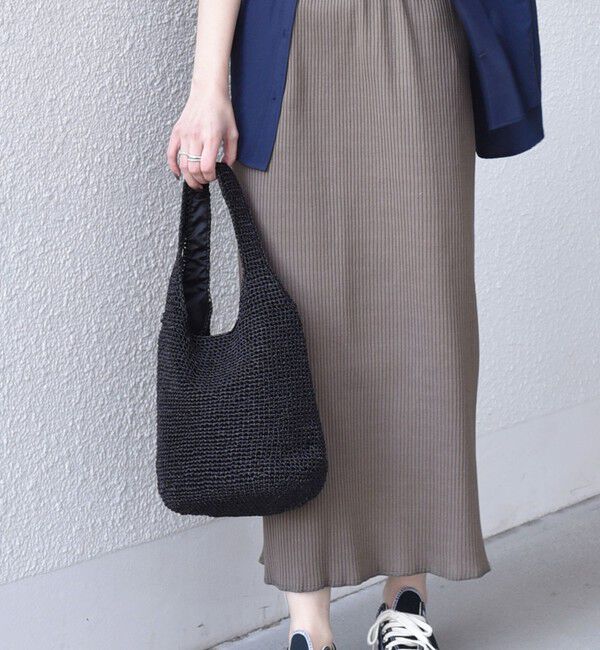 SHIPS Colors 「SHIPS Colors:メタリック コード トートバッグ◇」|かごバッグ|