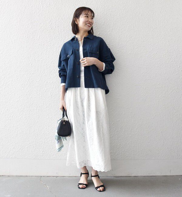 SHIPS any「SHIPS any:〈洗濯機可能〉カルゼ ショート ワーク ジャケット」|その他|