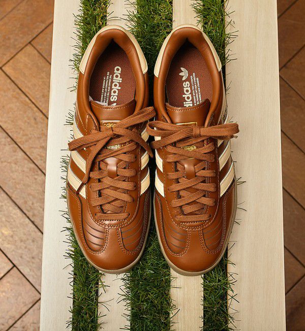 SHIPS「【SHIPS EXCLUSIVE】adidas: GAZELLE INDOOR LEATHER」|スニーカー|ブラウン